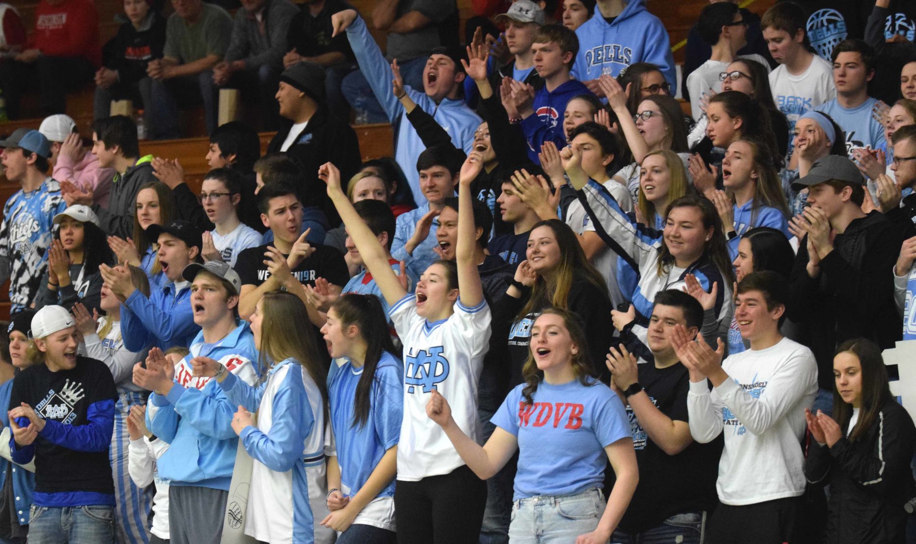 Wisconsin Dells student section